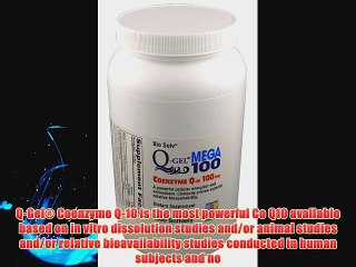 Q-Gel Mega 100 (100mg Hydrosoluble CoQ10) 1000 Softgels