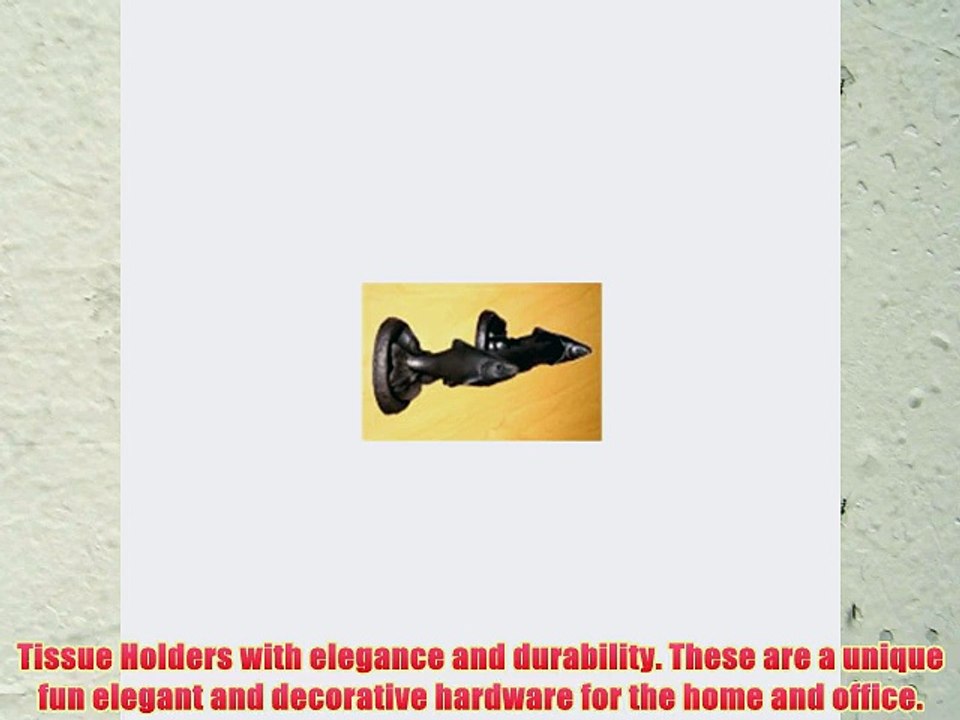 Functional Fine Art Trout Decorative Toilet Accessories Tissue Holder Dispenser Oil Rubbed