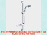 Grohe 28644000 24-Inch Relexa Dual Hand Shower with 24-Inch Bar Hose and Soap Dish Chrome