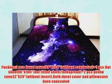 Anlye Luxury Home Decor Bedding Set 2 Sides Printing Purple Nebula Quilt Cover Nebula Bed Linen