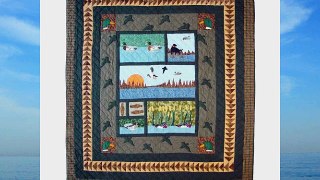 Patch Magic Queen Mallard Quilt 85-Inch by 95-Inch