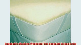 SnugFleece SnugSoft Deluxe Wool Mattress Topper Pad Cover CAL KING SIZE 72 X 84