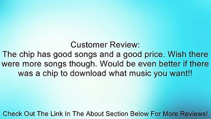 Magic Sing ET-V10 Magic Sing Contemporary Country Songs Chip With 119 Built i... Review