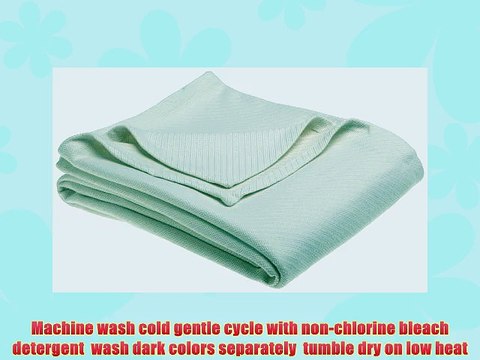 1891 by SFERRA Opera Cotton Twin Blanket Ivory