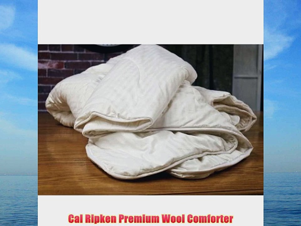 Cal Ripken Premium Wool Comforter