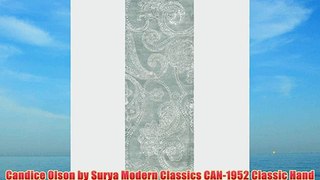 Candice Olson by Surya Modern Classics CAN-1952 Classic Hand Tufted 100% New Zealand Wool Lily