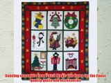 Patch Magic Holiday Cheer King Quilt 105-Inch by 95-Inch