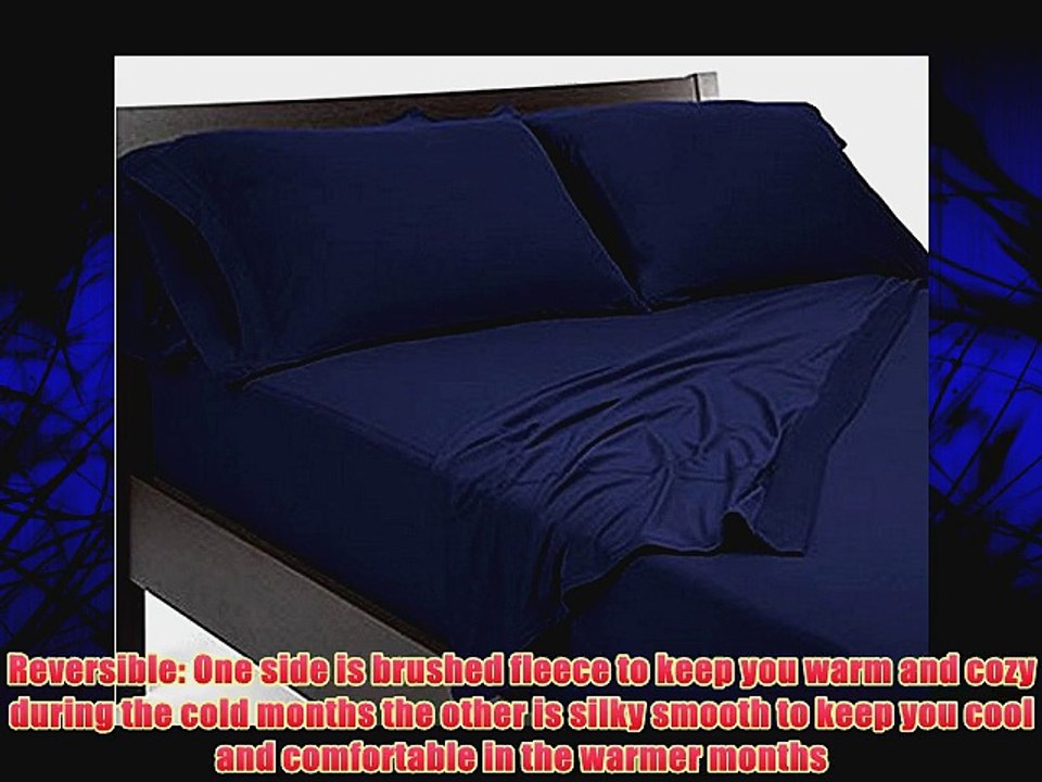 Sheex Reversible Sheet Set - King Navy