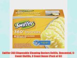 Swiffer 360 Disposable Cleaning Dusters Refills Unscented 6-Count (Refills 6 Count Boxes (Pack