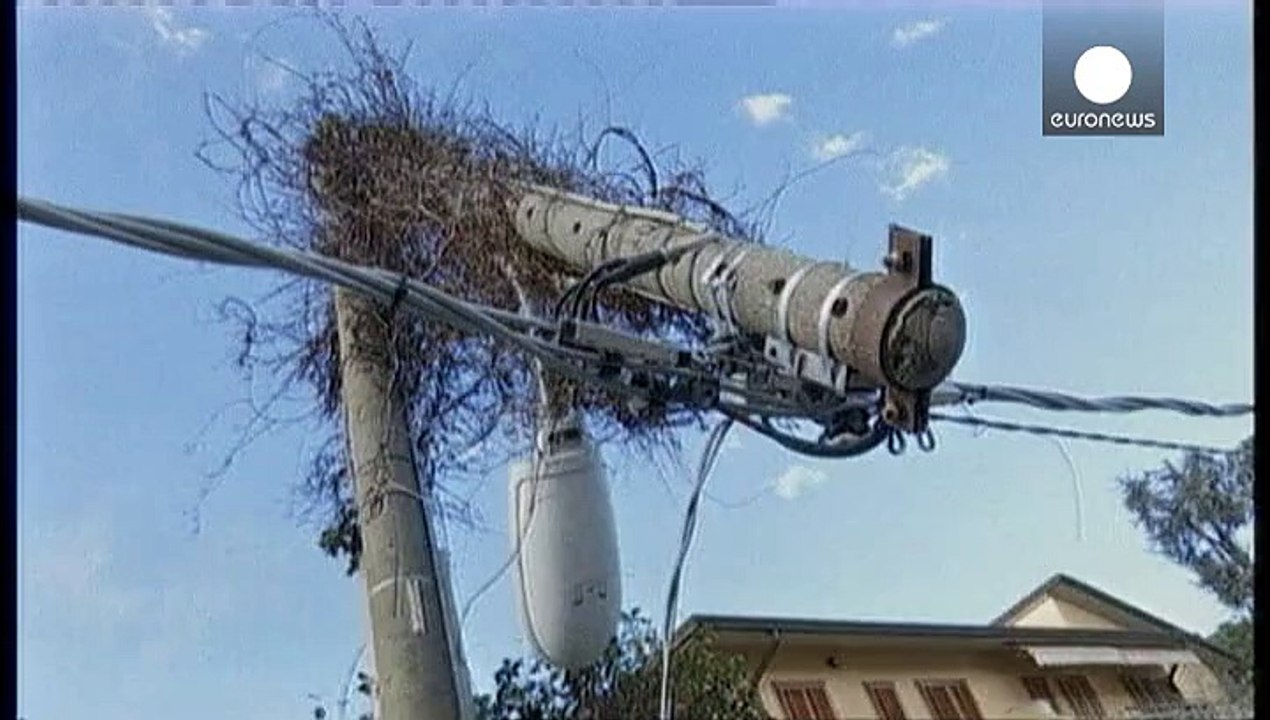 Zwei Tote nach schweren Unwettern in Italien