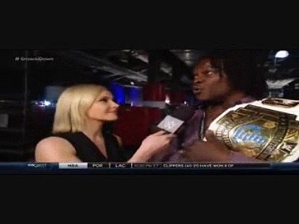 Renee Young interviews R-Truth (5-3-15)