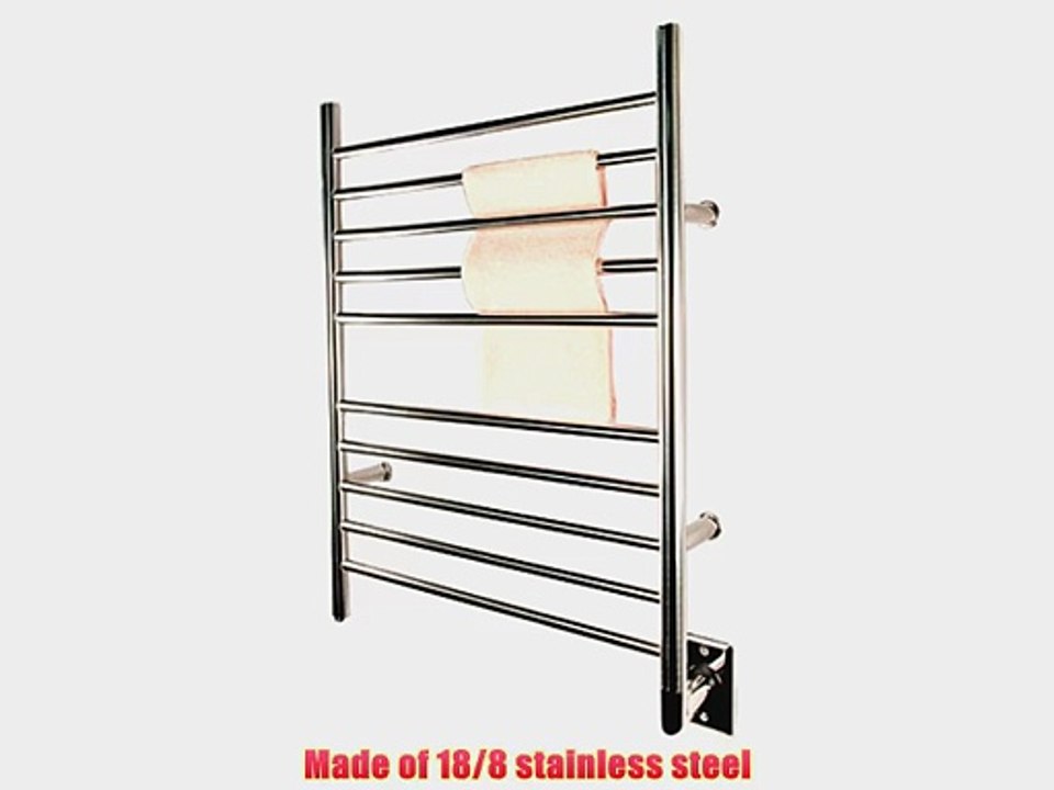 Amba RWH-SP Radiant Hardwired Straight Towel Warmer Polished