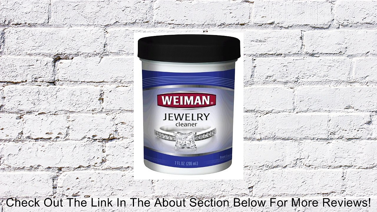 Weiman Jewelry Cleaner with Brush Review