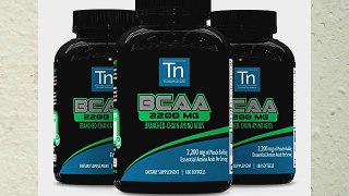 Trusted Nutrients BCAA. 2200 mg of Muscle Building Essential Amino Acids. 3x 180 Softgels.
