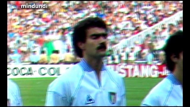 Final Mundial España 82 - Italia vs Alemania - Paolo Rossi funde a Alemania Estadio Santiago Bernabeu