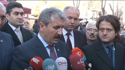 Konya'da Askeri Uçağın Düşmesi - BBP Genel Başkanı Destici