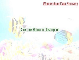 Wondershare Data Recovery Serial (Free Download 2015)