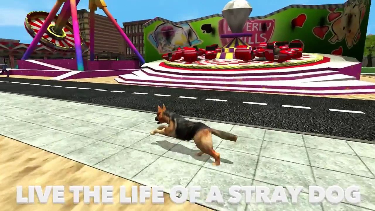 Stray Dog Simulator Game Trailer for iOS and Android