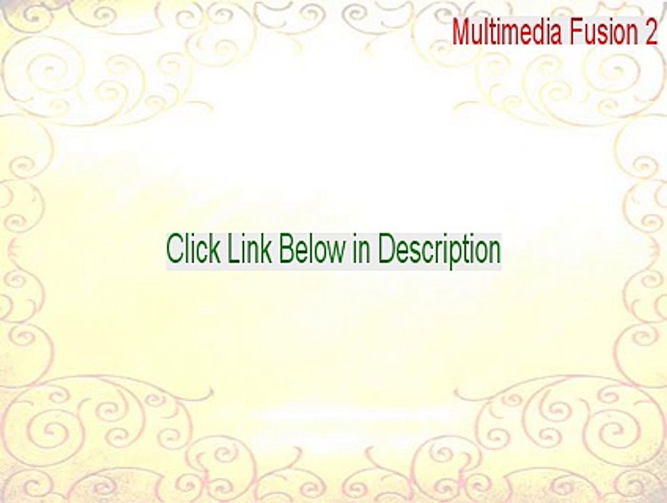Multimedia Fusion 2 Cracked [Legit Download] video Dailymotion