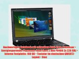 Lenovo ThinkPad T400 141 WXGA 2GB 160 GB Windows Vista Bussines komplett vorinstalliert   Gratis