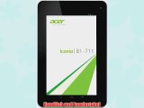 Acer Iconia B1-711 178 cm (7 Zoll) Tablet-PC (ARM MTK MT8389 12GHz 1GB RAM 16GB eMMC WiFi 3G