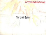 A-PDF Restrictions Remover Cracked - a-pdf restrictions remover 1.7.0 (2015)