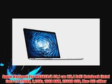 Apple Macbook Pro MGXA2D/A 391 cm (154 Zoll) Notebook (Intel Core-i7 4770HQ 22GHz 16GB RAM