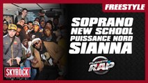Freestyle Soprano, New School, Puissance Nord & Sianna dans Planète Rap