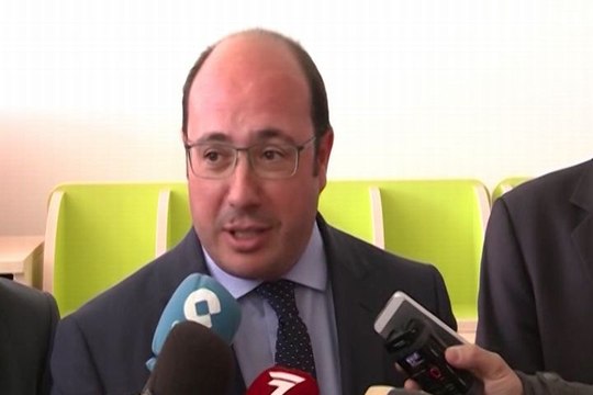 Pedro Antonio Sánchez, candidato del PP en Murcia