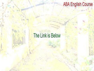 ABA English Course (Portuguese) Key Gen - Download Here [2015]