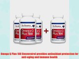 Dr. Sinatra's Omega Q Plus 100 Resveratrol Supplement for Heart Health and Anti-Aging 240 Capsules