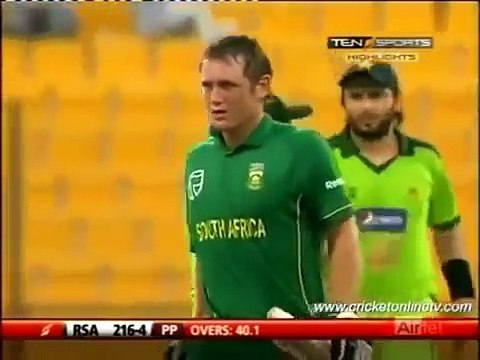 Pakistan vs South Africa 2nd ODI Highlights 2010 Abu Dhabi Pak vs SA - YouTube