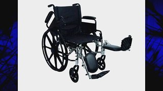 Stylish Narrow Ultralight 16 Seat Wheelchair - Anti-Tippers Included & More!