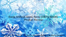 Santa Artificial Snow Spray [OB1a 90506] Review
