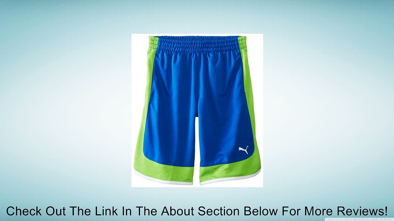 PUMA Big Boys' Swift Color-Block Short Review