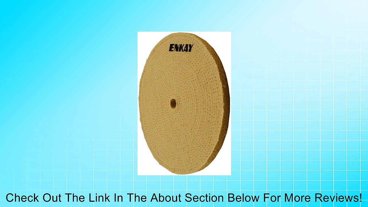 10" Sisal Buffing Wheel, 10" x 11 Ply (5/8" thick) x 3/4" Hole Review
