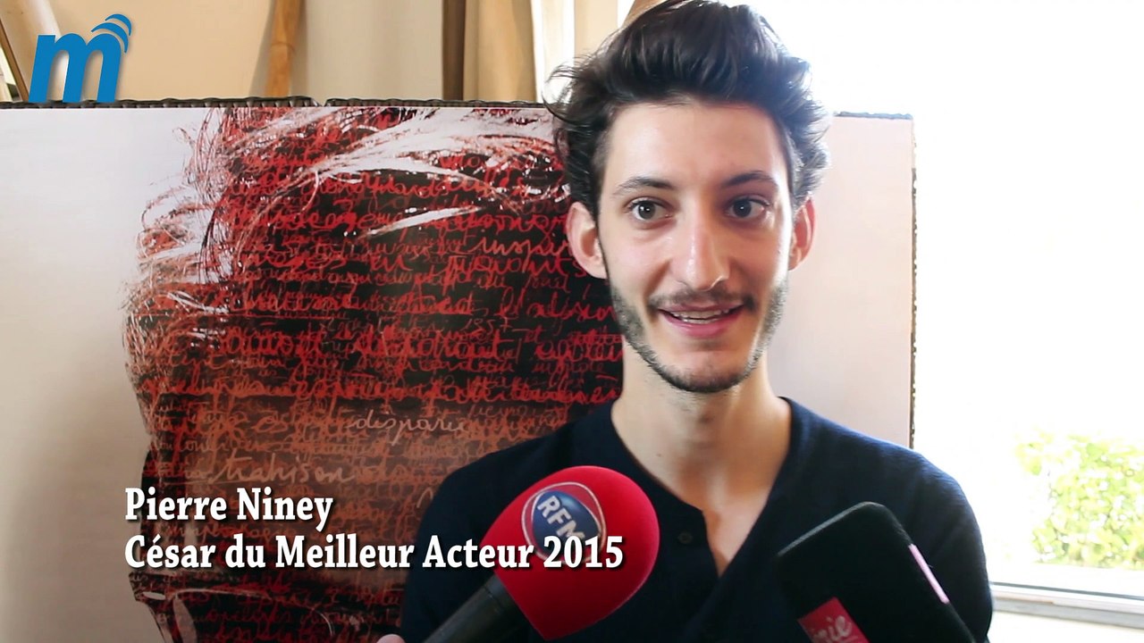 Pierre Niney, César du Meilleur Acteur 2015 à Montpellier