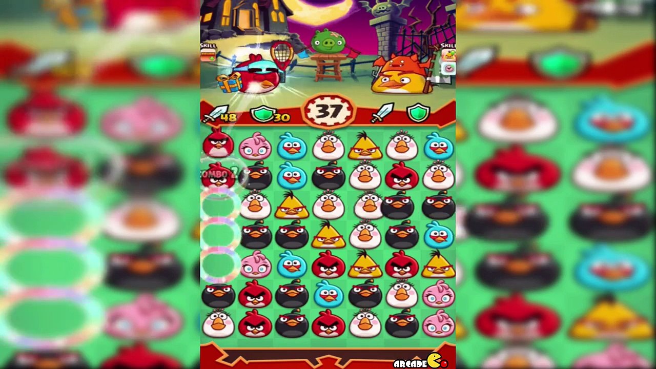 Angry Birds Fight! - Unlocked FINAL Map Flower Island Gameplay Part 35