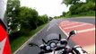 97 MPH Hard-Hitting Footage of Motorcycle Death on A47 - Helmet Cam POV Crash