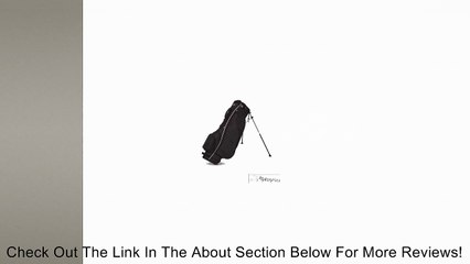 Datrek Team lightweight golf cart stand bag NEW Black Review