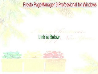 Presto PageManager 9 Professional for Windows Download (Instant Download 2015)