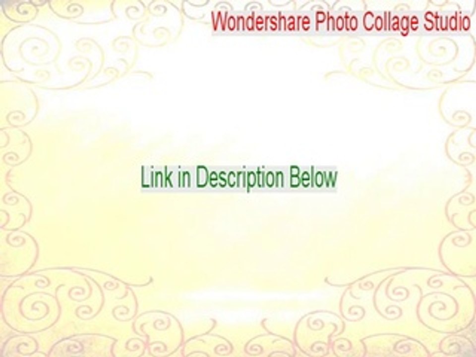 Wondershare Photo Collage Studio Download Free - Instant Download (2015)