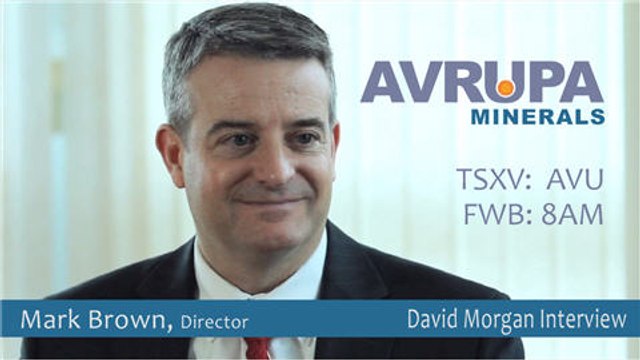 Avrupa Minerals (TSXV: AVU) Video - David Morgan Interviews Mark Brown