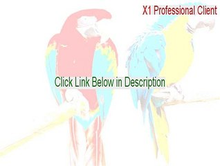 X1 Professional Client Full Download (Free Download)