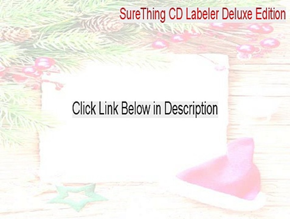 SureThing CD Labeler Deluxe Edition Serial [Download Here]