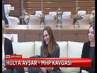 Hülya Avşar ile MHP'nin Ülkücü Mustafa Pehlivanoğlu kavgası