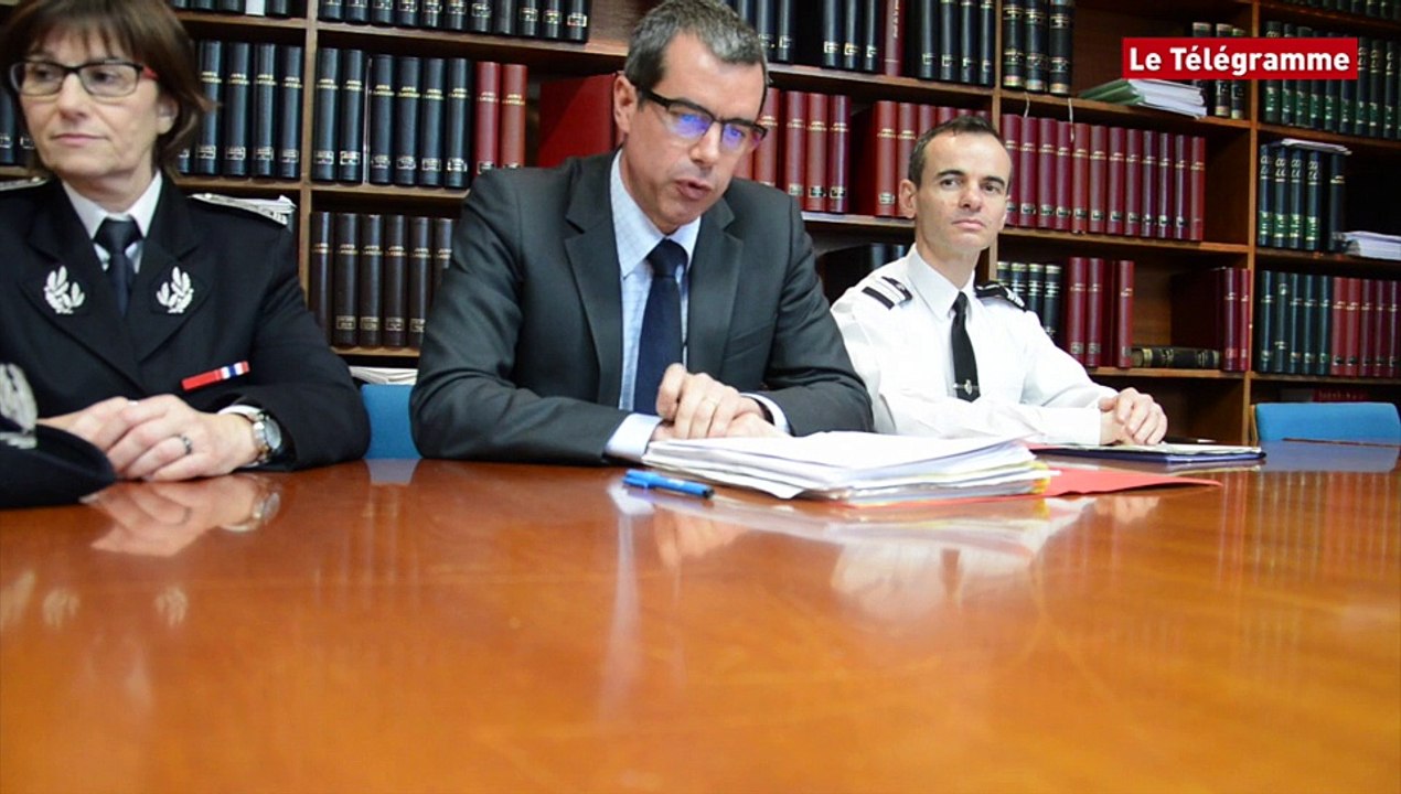 Incendie du centre des impôts de Morlaix. Agriculteurs mis en examen : la conférence de presse du procureur