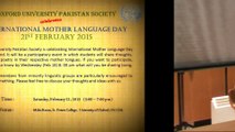 Mr Waqas Butt And Dr Virinder Singh Kalra @ Int'l Mother Language Day Oxford