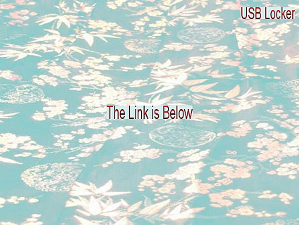 USB Locker Download Free [usb locker 1.1 2015]
