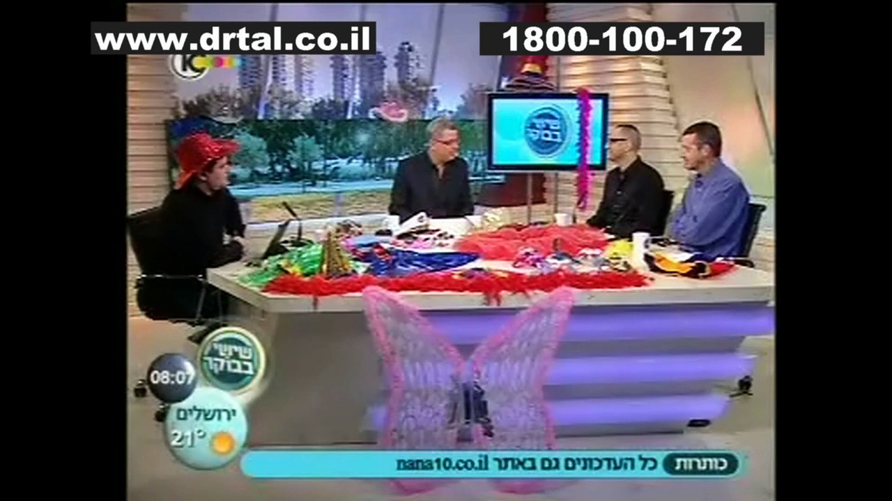 ד"ר אילן טל על תחפושות פורים, ד"ר אילן טל מסביר על פחדים מתחפושות, ילדים עם חרדה מתחפושות